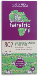 Bio-Zartbitterschokolade 80% & Fleur de Sel