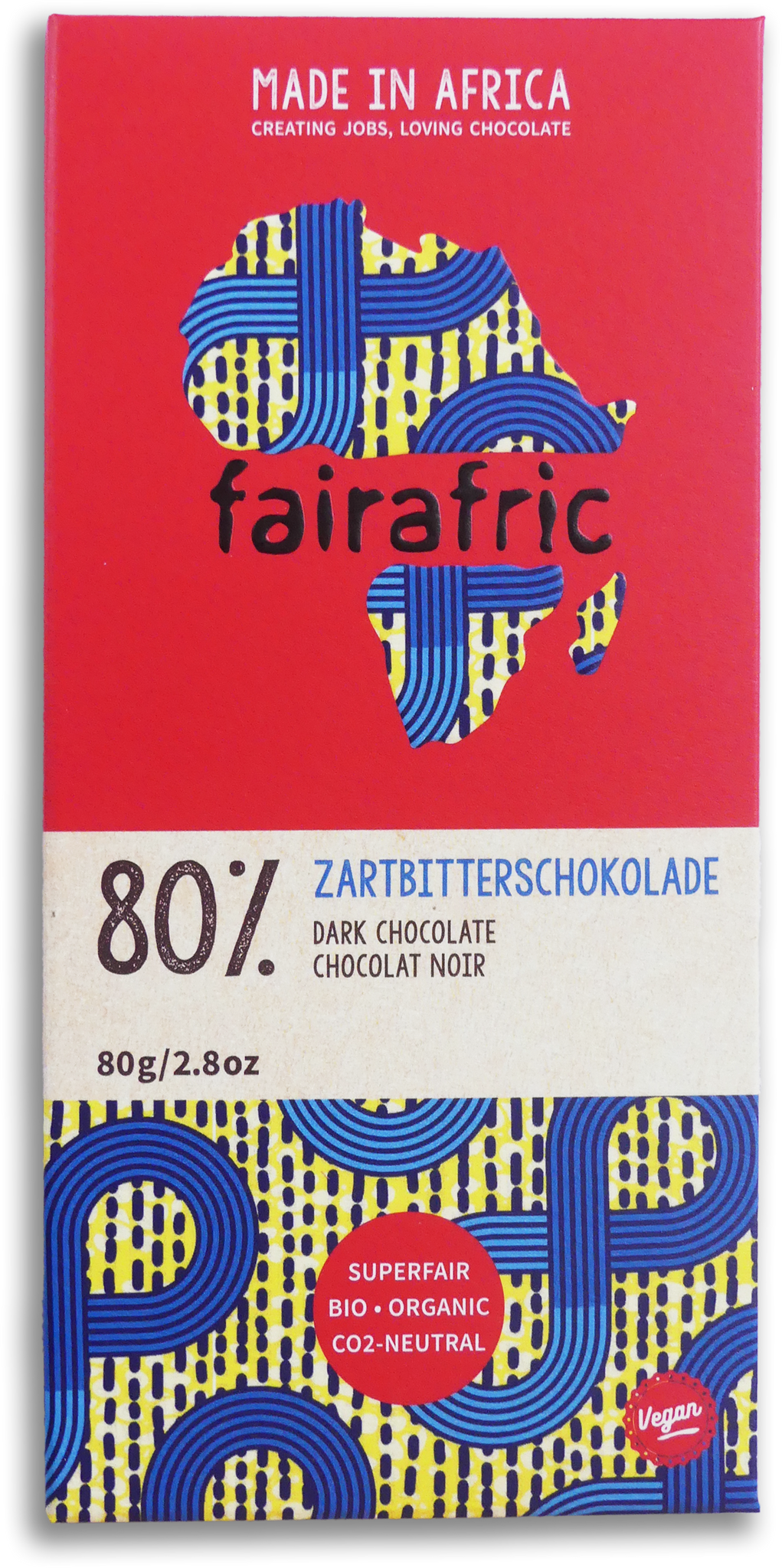 Bio-Zartbitterschokolade 80%