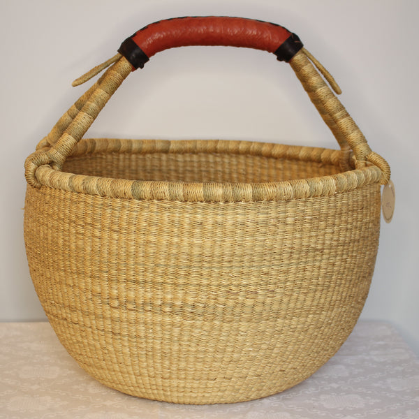 Round Basket Natur